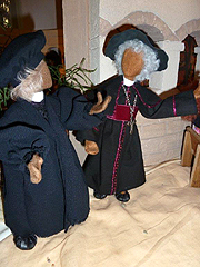Martin Luther und Kardinal Graf von Gahlen